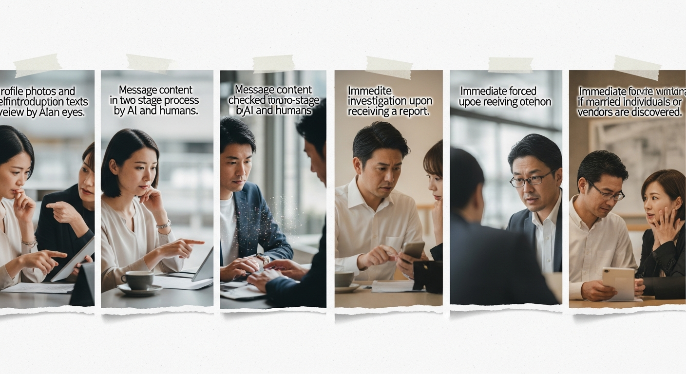 本人確認が厳格で安心して使えるアプリ