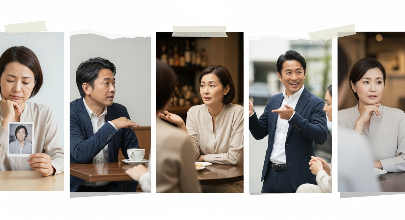 ⑭年齢詐称・実年齢を偽る男性