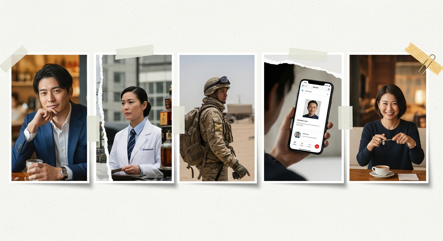 ④詐欺師・国際ロマンス詐欺