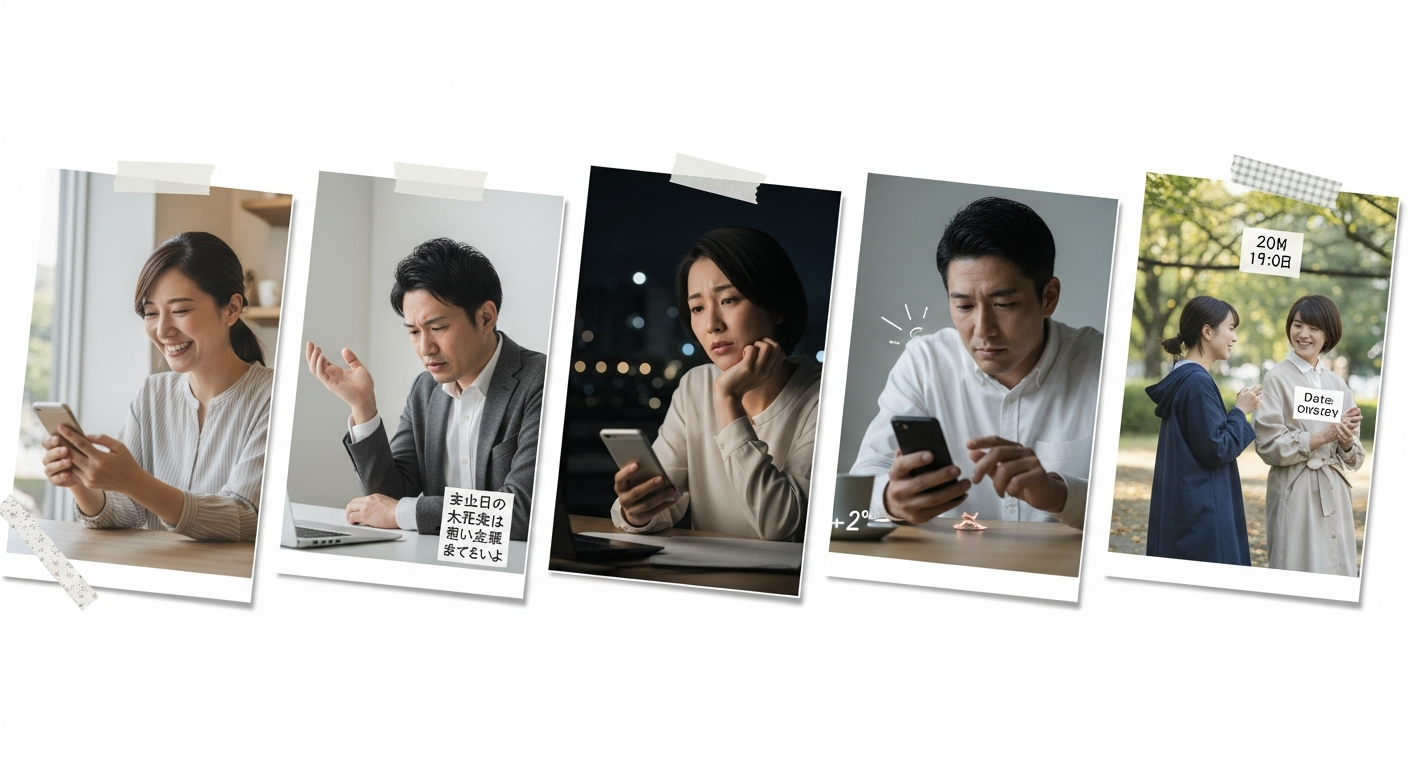 ①既婚者・彼女持ちの二股男性