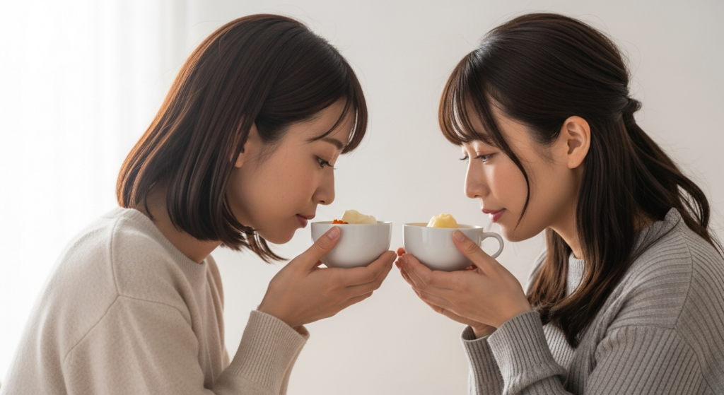 彼女 可愛すぎる 食べたいの解説イメージ