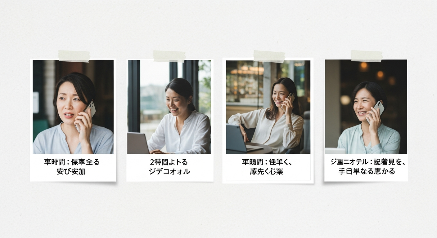 ビデオ通話と音声通話の使い分け方