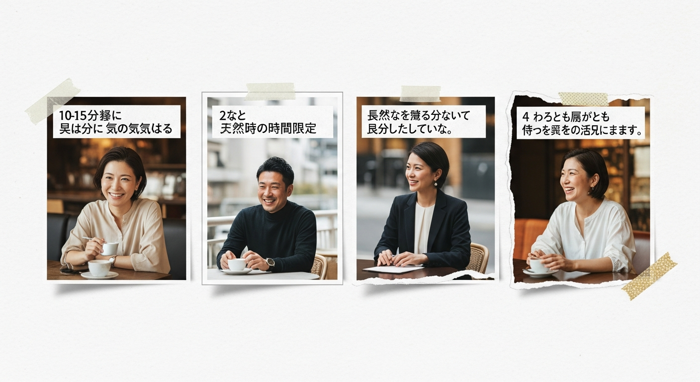 初回通話は10〜15分がおすすめな理由